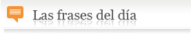 Frases del D�a