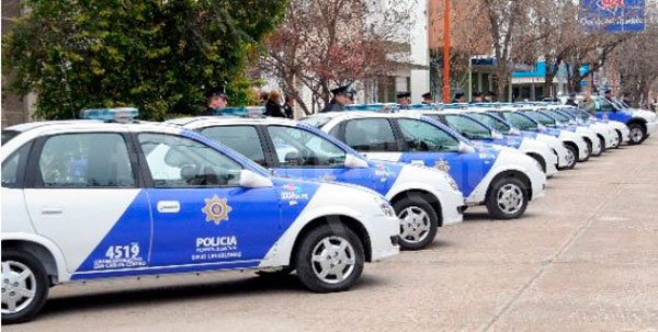 Llegan nuevos patrulleros al departamento San Martín