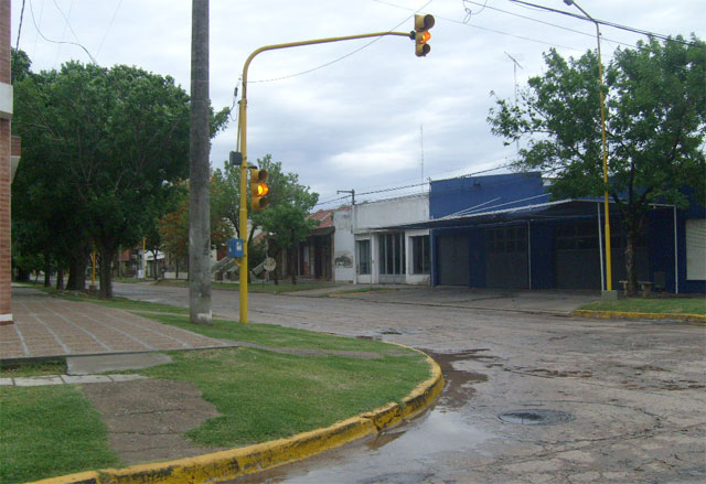 Cayeron 30 milímetros en la ciudad