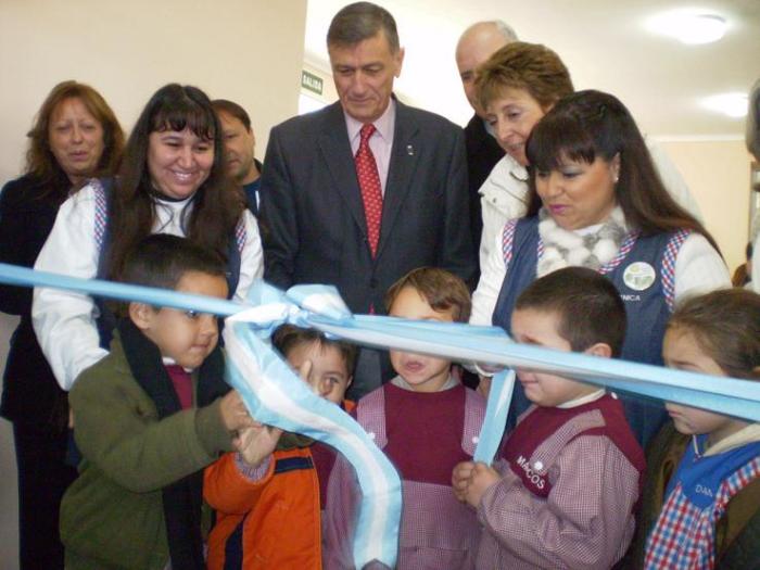 Inauguraron el nuevo edificio del Jardín Nucleado Nº 241