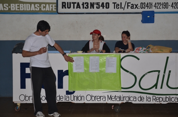 Jornada deportiva de Básquet