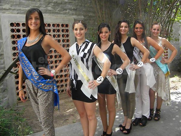 Bellezas locales en la Fiesta de la leche