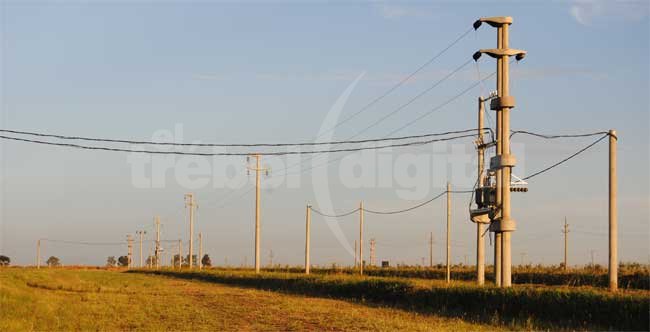 Se electrificó el Area Industrial