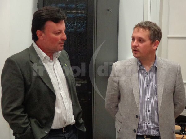 Diego Mansilla visitó la ciudad