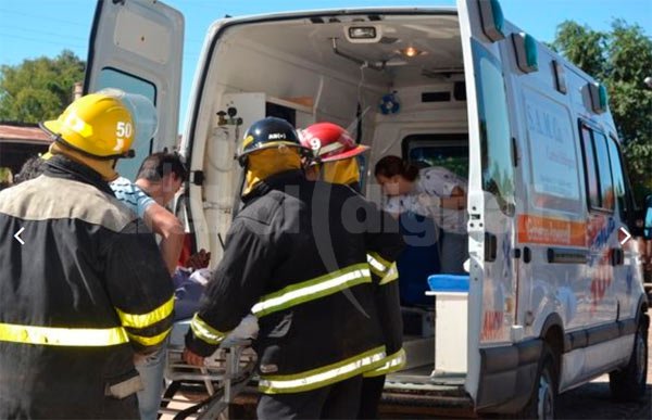 Le explotó un tanque de combustible y debió ser trasladado a Rosario