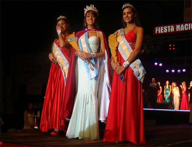 Fernanda Priotti fue 7º en la Fiesta Nacional de Reinas Nacionales