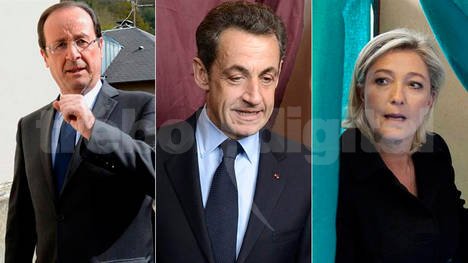 Datos oficiales le dieron un 28,6% de los votos frente a un 27,08% del presidente Nicolás Sarkozy.