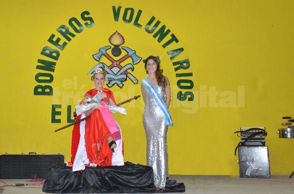 Yanina Brussa es la nueva soberana de Bomberos El Trébol