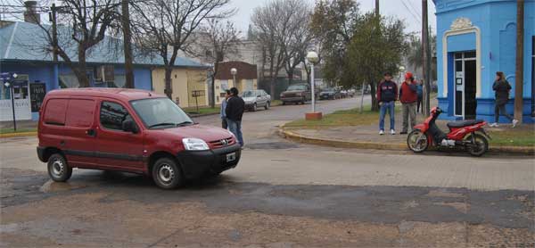 Accidente en Candiotti e Italia