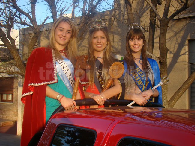 Reinas de nuestra ciudad en Sampacho