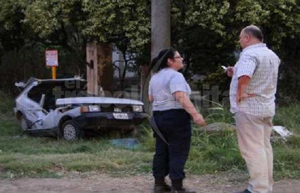 Tuvo un accidente en Ruta 13.