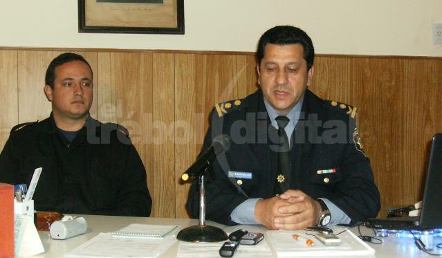 Lo dijo el jefe de la UR XVIII de policía sobre la cantidad de productos secuestrados en el allanamiento en Bruning, que lleva dos días.