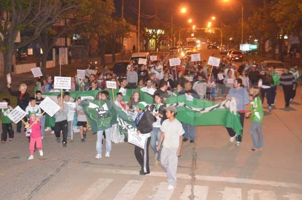 El Expreso realizó una marcha de protesta