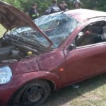 Vuelco en Ruta 13