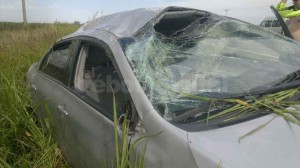 DESTROZADO - El auto de Boasso. 