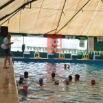 Encuentro de natación en El Expreso