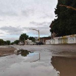 La tormenta sólo produjo leves daños en la ciudad