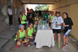 CICLISTAS - Los protagonistas del raid. 