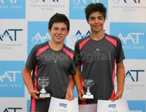 CAMPEONES - Moretto y Montferrer en dobles. 