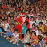 Papá Noel ya pasó por la Colonia de Trebolense