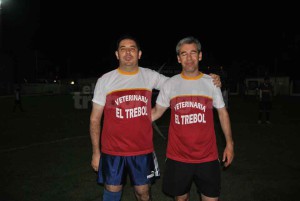 CON MARCELO - En la Canchita, con la otra pasión de ambos. 