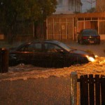 A pesar del vendaval, la ciudad no sufrió consecuencias