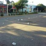 PREOCUPANTE: El centro tras cada madrugada de verano