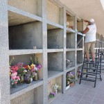 Trabajos en el Cementerio local