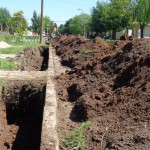 Se culminó una importante obra de cloacas