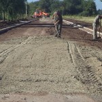 Finaliza otra cuadra de Cordón Cuneta y Estabilizado Granular