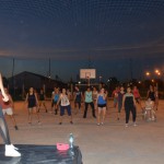 Multitudinaria clases de baile en el Playón Deportivo
