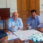 Almada se reunió con el Gobernador para tratar la problemática hídrica