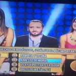 Participantes de El Trébol en el programa «Los 8 escalones» de Canal 13