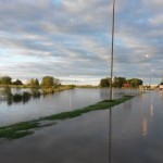 Temporal: La Ruta 13 quedó inhabilitada