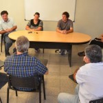 Almada se reunió con la comisión de seguridad y las autoridades provinciales