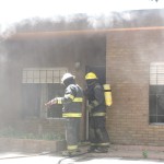 Incendio en una vivienda