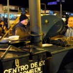 Ex Combatientes de Malvinas llegan a nuestra ciudad con camión y cocina de campaña