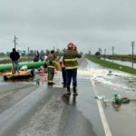 Cortes en Ruta 13