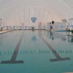 Encuentro de natación para adultos en Trebolense