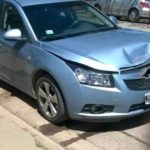 Accidente cuádruple en JF Seguí