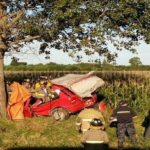 Mueren dos jóvenes por accidente en Ruta 13