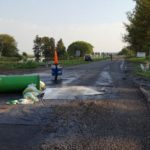 La Ruta 13 está cortada a la altura de Sastre
