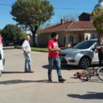 Accidente: Una ciclista lesionada