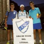 Buen trabajo de tenistas de Trebolense en Santa Fe
