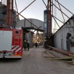 Principio de incendio de una secadora en la Cooperativa