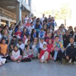 Las escuelas recorrieron la ciudad para exponer los Derechos de los Niños