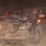 SAN JORGE – Una camioneta embistió un caballo