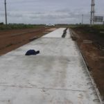 Se avanza en la pavimentación del Área Industrial