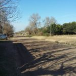 Nuevas calles con “ripiado” con el material reciclado del Bv. Eva Perón
