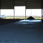 Planta de Reciclaje: “Se está hormigonando el interior del galpón”